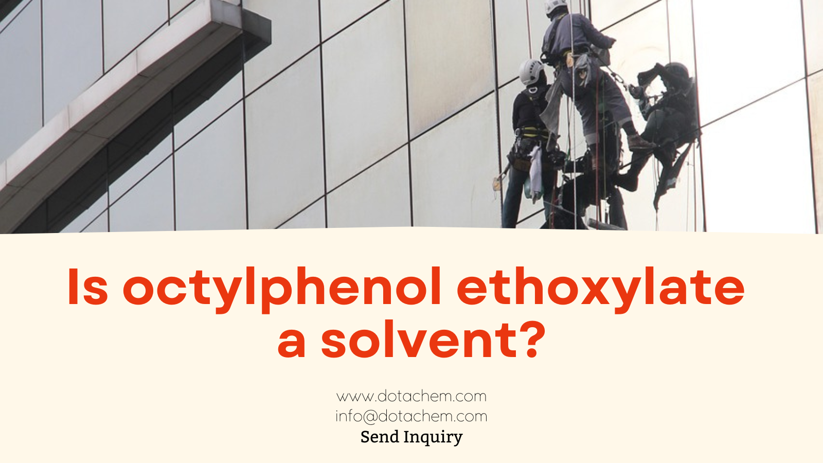 octylphenol ethoxylate သည် ဖျော်ရည်တစ်မျိုးဖြစ်ပါသလား။