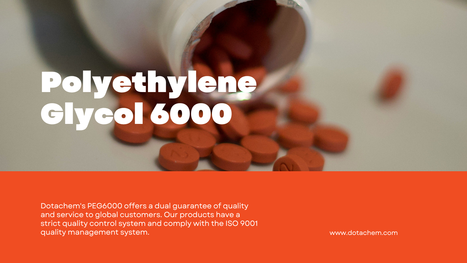 Polyethylene Glycol 6000 - စက်မှုလုပ်ငန်းလယ်ကွင်းနှင့် Dotachem ၏အရည်အသွေးဆိုင်ရာကတိကဝတ်များရှိမတူကွဲပြားသော application များ