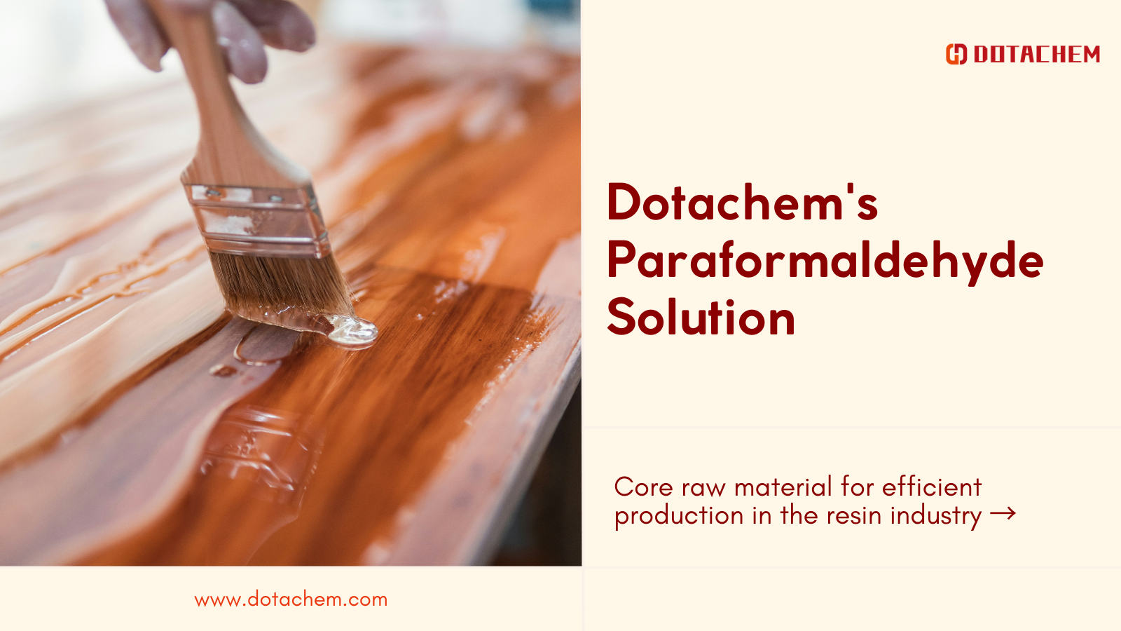 Dotachem ၏ paraformaldehyde: ဗို့လုပ်ငန်းတွင်ထိရောက်သောထုတ်လုပ်မှုအတွက်အဓိကကုန်ကြမ်းပစ္စည်းများ