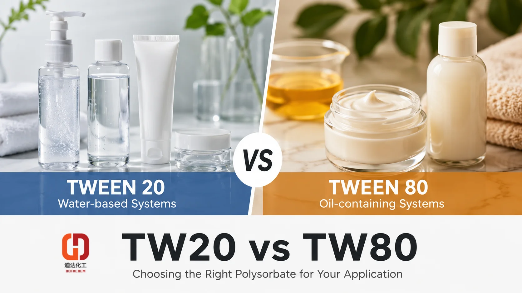 Tween 80 နှင့် Tween 20- အဓိကကွာခြားချက်များ နှင့် သင့်လျှောက်လွှာအတွက် ရွေးချယ်နည်း