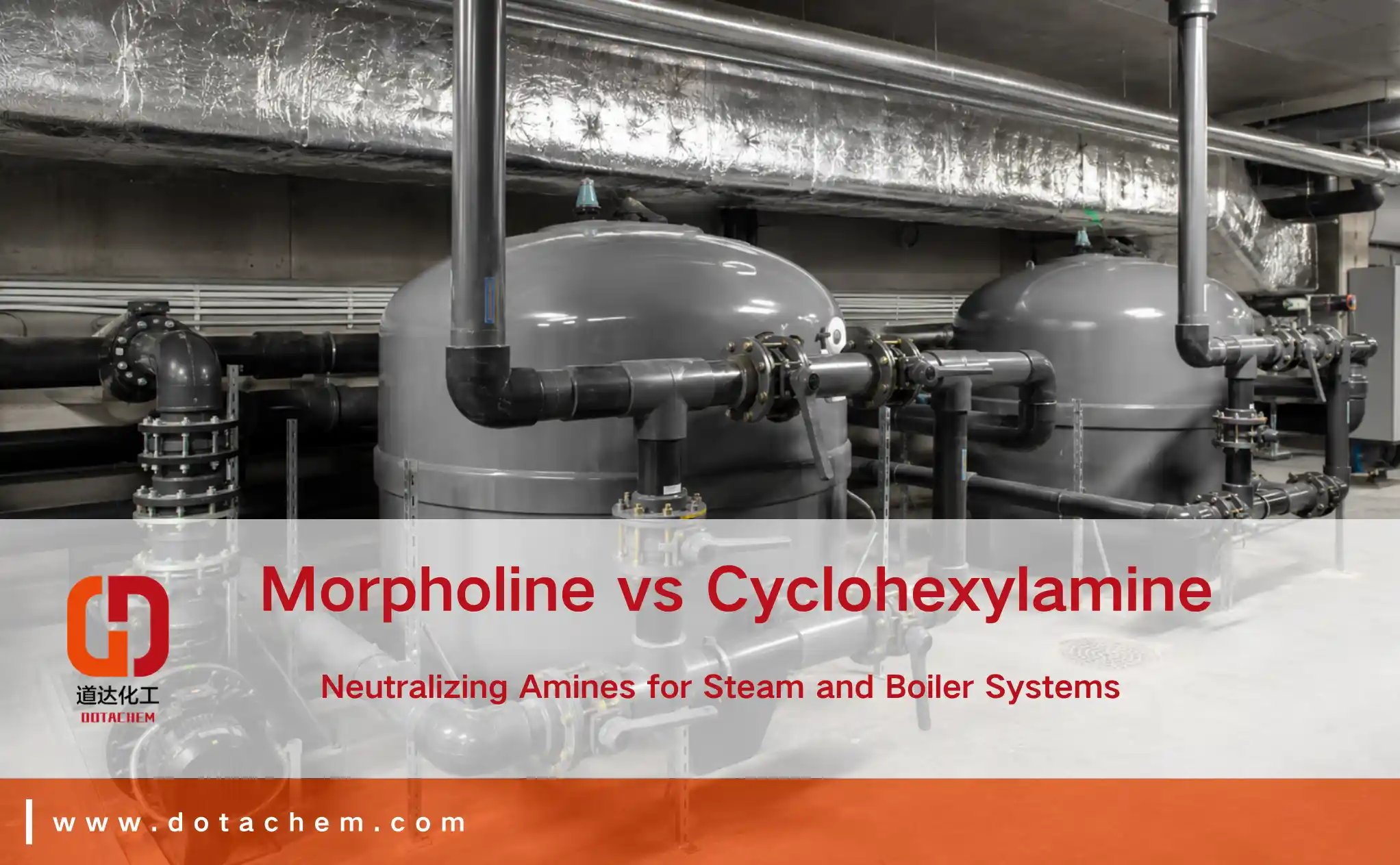 Morpholine နှင့် Cyclohexylamine- ရေနွေးငွေ့နှင့် ဘွိုင်လာစနစ်များအတွက် Amines များကို Neutralizing