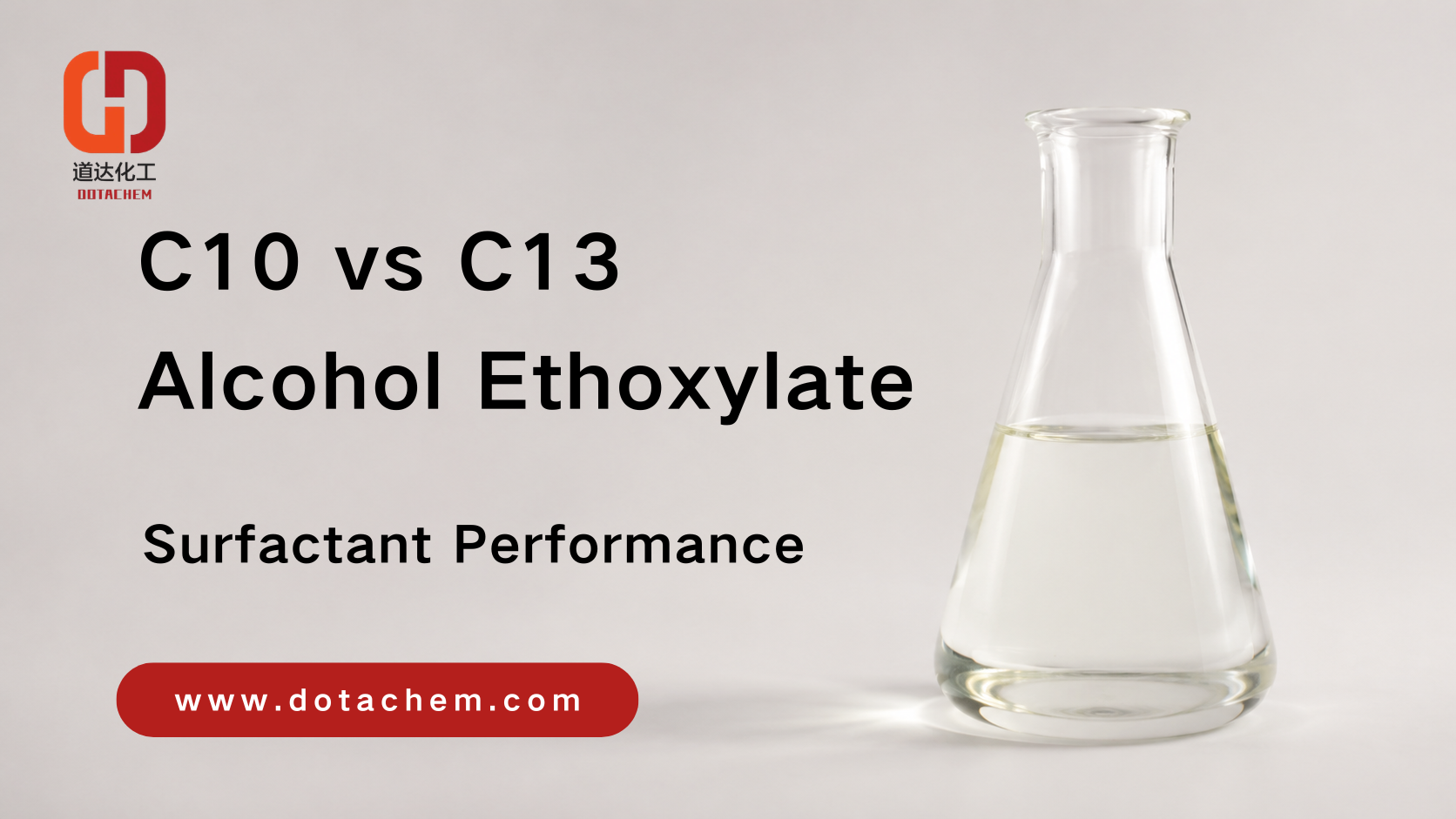 C10 နှင့် C13 Alcohol Ethoxylates- ကာဗွန်ကွင်းဆက်အလျားသည် Surfactant စွမ်းဆောင်ရည်အပေါ် သက်ရောက်မှုရှိပုံ